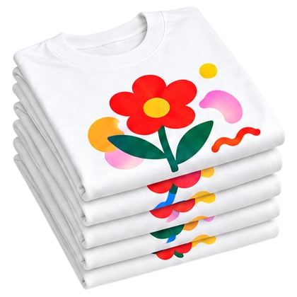 Print on clothing, shoes and accessories.