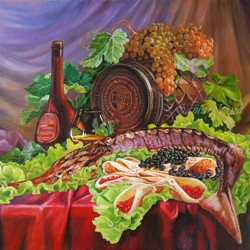 Живопись. Картины на одежде